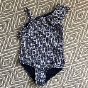 Vineyard Vines ruffle top bathing suit